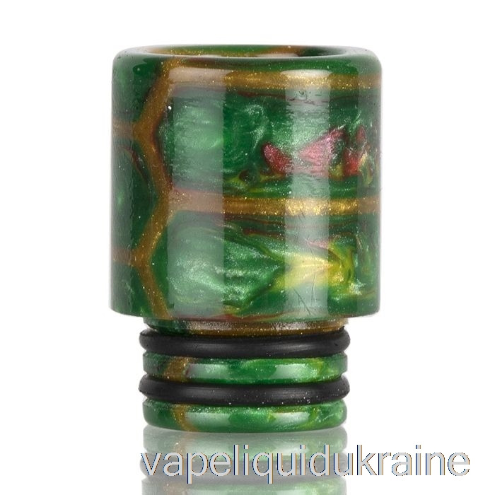 Vape Ukraine 510 TALL Snakeskin Resin Drip Tip Green